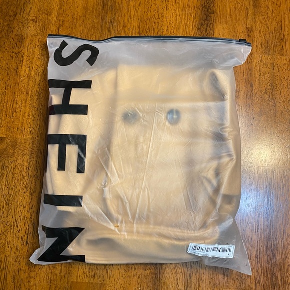 Shein Lune double breasted Vest overcoat size extra small. NWT - Picture 13 of 14